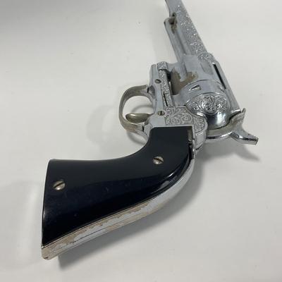 -321- COLLECTIBLE | Large 1950â€™s Hurley Cap Gun & Holster Rare Size