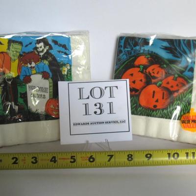 2 Unopened Packs Halloween Theme Napkins