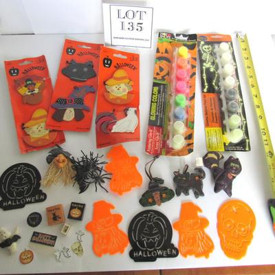 Lot of Misc Halloween Items, Crafts, Etc