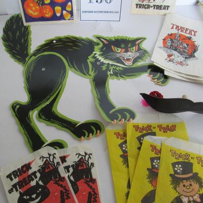 Older Paper Halloween Lot