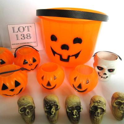Halloween Plastic Lot of Stuff