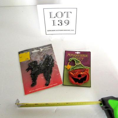 Halloween Cat and JOL Pin I Think