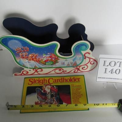 Neat Christmas Sleigh For Cards, Doll, Whatever You Want