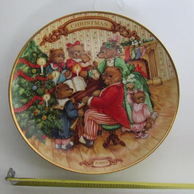 Together For Christmas 1989 Plate