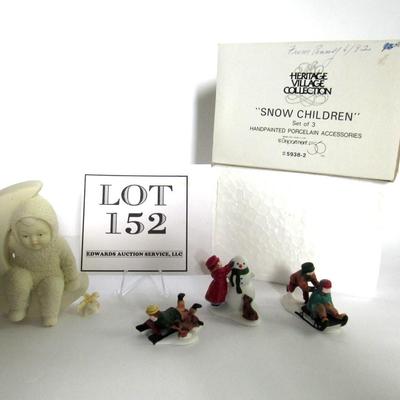 Dept 56 Snowbaby Nite Lite Cover, Snow Children