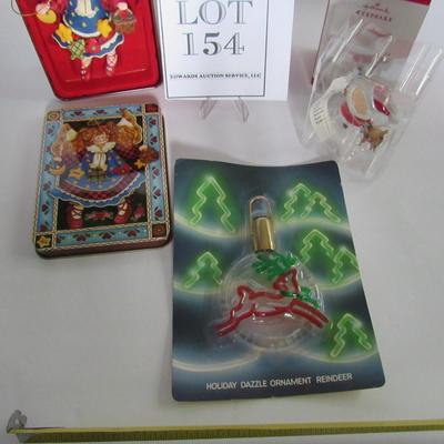 Lot of 3 Older Christmas Ornaments