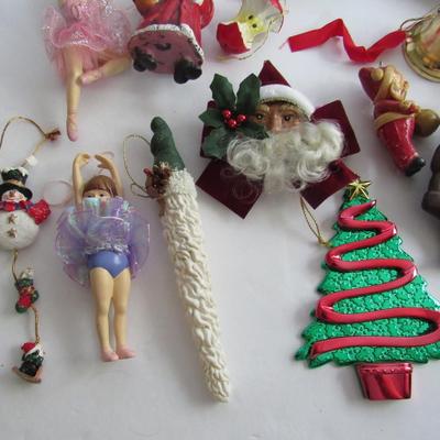 Lot of Misc Christmas Ornaments
