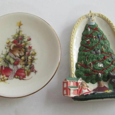 Lot of 3 Older Hallmark Christmas Ornaments