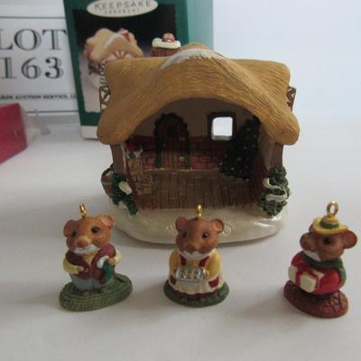 Lot of 3 Older Hallmark Christmas Ornaments
