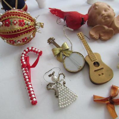 Lot of Misc Christmas Ornaments, Some Older