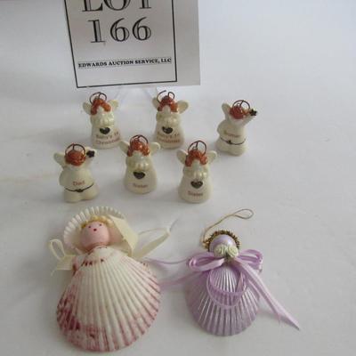 Misc Angel Christmas Ornament Lot