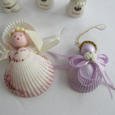 Misc Angel Christmas Ornament Lot