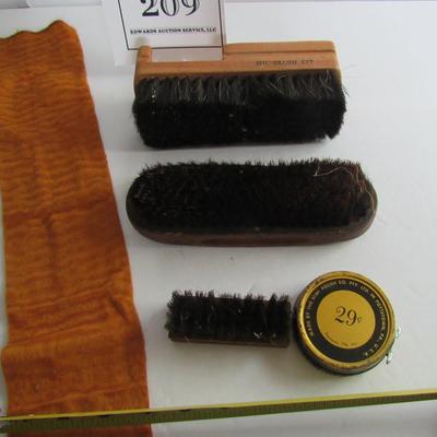 Vintage Shoe Care Set