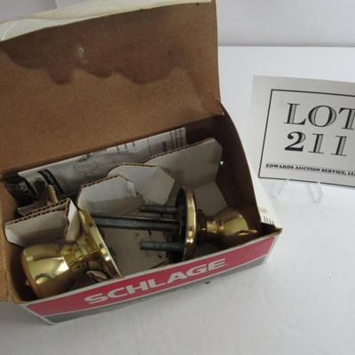 Schlage Door Handle in Box