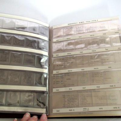 Very Nice Quality Roosevelt Dimes Holder, No Coins