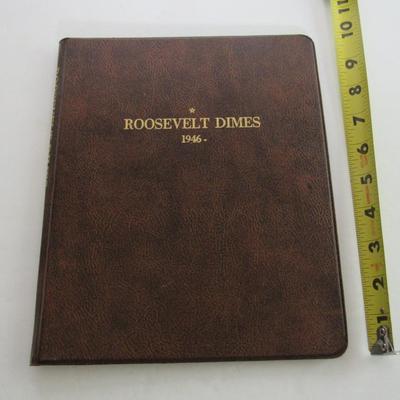Very Nice Quality Roosevelt Dimes Holder, No Coins