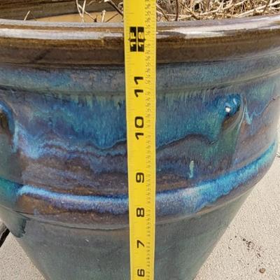 Blue/Purple Ceramic Planter