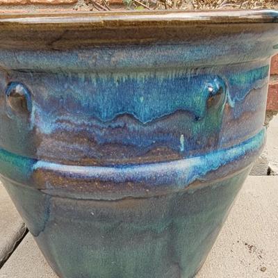 Blue/Purple Ceramic Planter