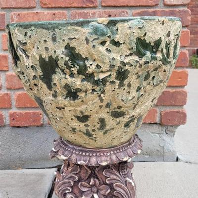 Planter and Pedestal
