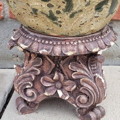 Planter and Pedestal