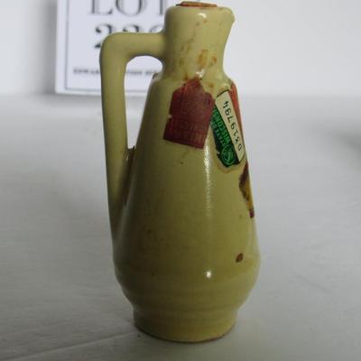 Shot Glass, UB Mug and Pottery Mini Bottle