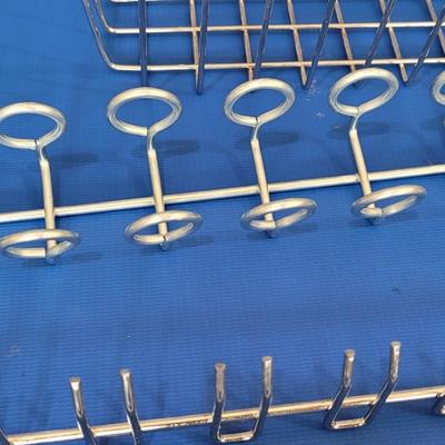 Peg Board Organizing Hooks & Basket