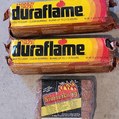 Duraflame logs (2) and Starter logs