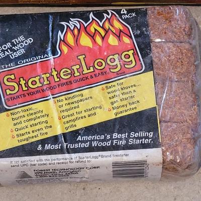 Duraflame logs (2) and Starter logs
