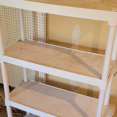Plastic Garage Shelves