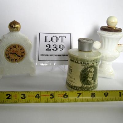 3 Vintage Avon Bottles