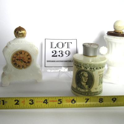 3 Vintage Avon Bottles