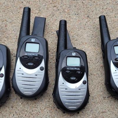 (4) Audiovox Walkie-talkies