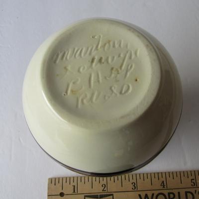 Lot 247:  Vintage Indian Pottery Vase, Rapid City, SD, Signed