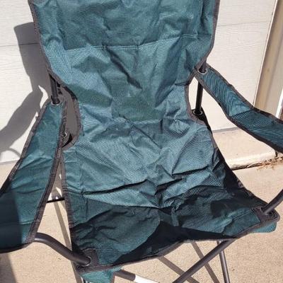 Green Fold Out Chair #1