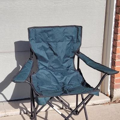 Green Fold Out Chair #1