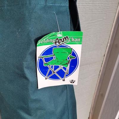 Green Folding Chair #2
