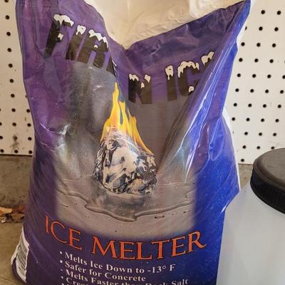 Full Unopened Bag of Ice Melt and Pet Friendly Ice Melt