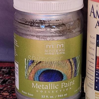 Metallic Paints and Spray Paint