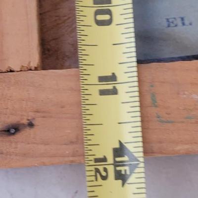 (2) Vintage Crate Ends with Lithograph Graphics