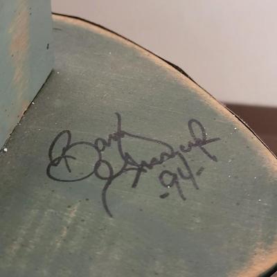 Artist Made & Signed Noah's Ark
