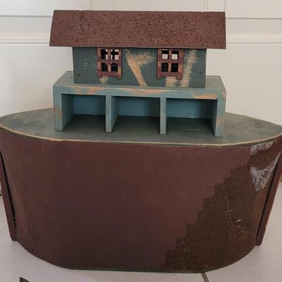 Artist Made & Signed Noah's Ark
