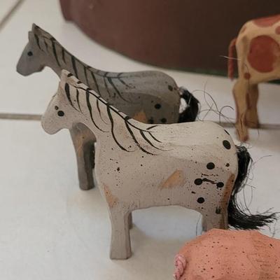 Artist Made & Signed Noah's Ark