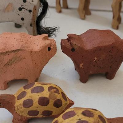 Artist Made & Signed Noah's Ark