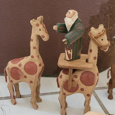 Artist Made & Signed Noah's Ark
