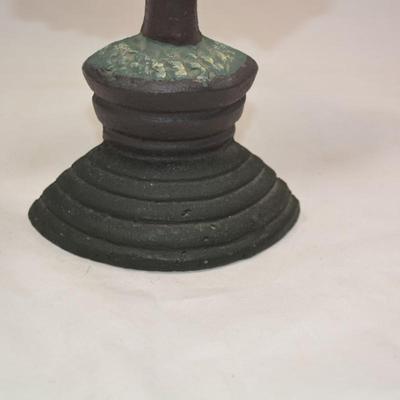 Vintage Cast Iron Apple Tree Doorstop Measures 9.5"x6.5"