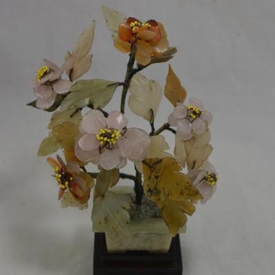 Small Asian Stone Tree Measures 9"x6"