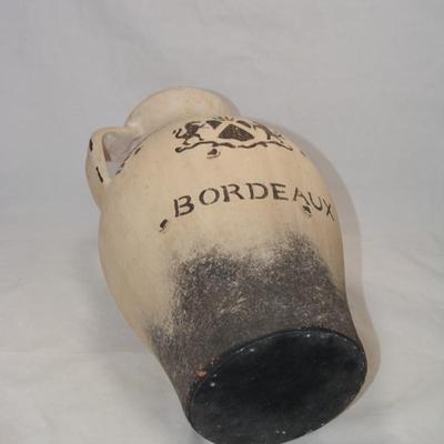 Vintage Large Bordeaux French Stone Ware Wine Jug
