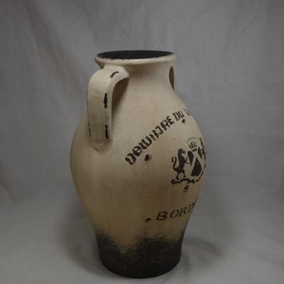 Vintage Large Bordeaux French Stone Ware Wine Jug