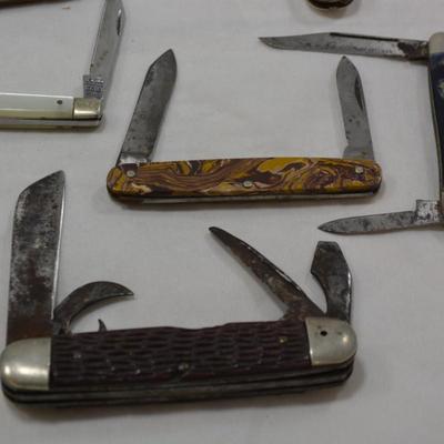 Lot of Vintage Pocket/Pen Knives