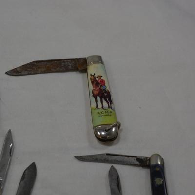 Lot of Vintage Pocket/Pen Knives